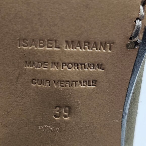 NEW Isabel Marant Dacken Classic Ankle Bootie Womens EU 39 Taupe Suede Western - Picture 14 of 15